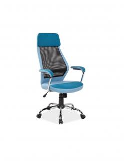 Scaun directorial mesh SL Q336 albastru