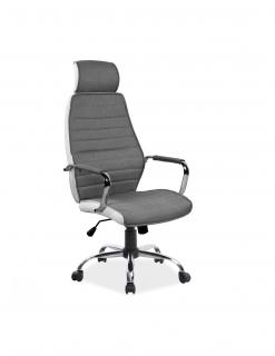 Scaun directorial SL Q035 gri - alb