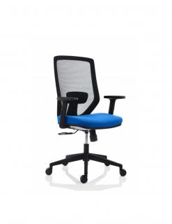 Scaun ergonomic mesh Zen albastru - negru
