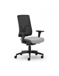 Scaun ergonomic Pure Negru Mesh PDH