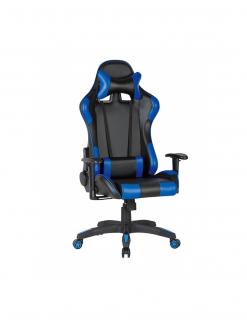 Scaun gaming GN90 Silverstone negru - albastru