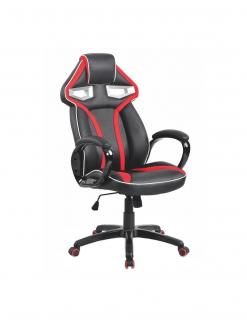 Scaun gaming HM Honor negru - rosu