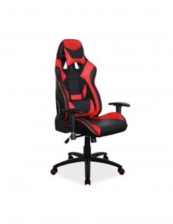 Scaun gaming SL Supra negru - rosu
