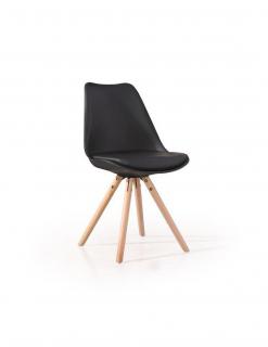 Scaun living HM K201 negru