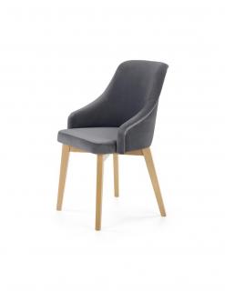 Scaun living HM Toledo 2 gri inchis