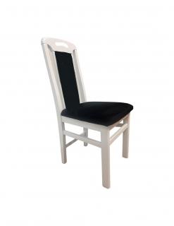 Scaun living SB Tim alb negru