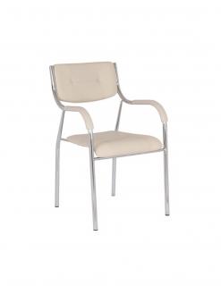 Scaun vizitator GN cu manere bej
