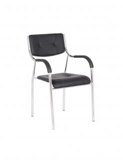 Scaun vizitator GN cu manere negru
