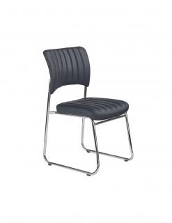 Scaun vizitator HM Rapid negru