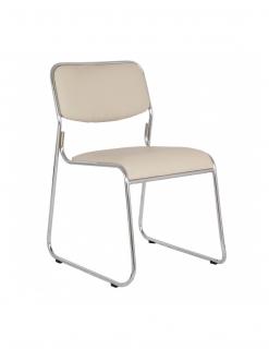 Scaun vizitator piele ecologica GN Emil