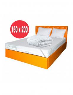 Set Avantaj saltea Helios Memory HR Zone Comfort 160x200 plus 2 perne plus Husa plus Pilota iarna microfibra 180x200