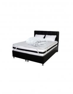 Set Avantaj Saltea Memory foam Crin 140x200x25 plus 2 perne plus Husa hipoalergenica plus Pilota iarna microfibra 180x200