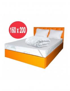Set Avantaj saltea Saturn Memory Plus 160x200 plus 2 perne 50 x70 plus Husa hipoalergenica plus Pilota microfibra iarna 180x200