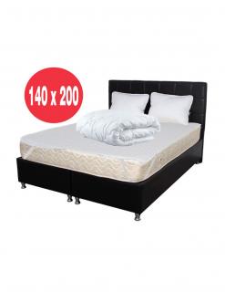 Set Avantaj Saltea Superortopedica SOFIA 140x200x20 plus 2 perne 50x70 plus Husa plus Pilota microfibra iarna 180x200