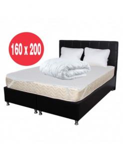 Set Avantaj Saltea Superortopedica SOFIA 160x200x20 plus 2 perne 50x70 plus  Husa plus Pilota microfibra iarna 180x200