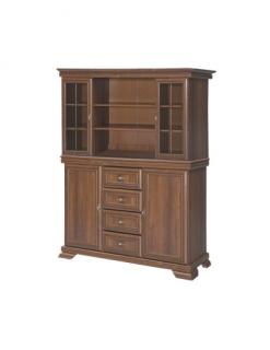 Set comoda living VM3 si vitrina VMN4, Nuc