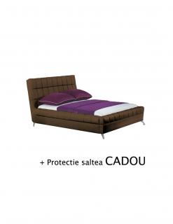 Set pat HM Bonita maro plus saltea Neptun Memory Pocket Comfort 160x200