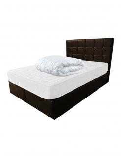 Set Saltea cu arcuri Dafin 160x200x22 plus pilota vara microfibra 180x200