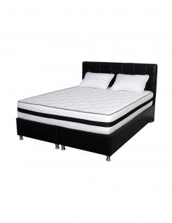 Set Saltea Memory foam Crin 140x200x25 plus 2 perne microfibra 50x70