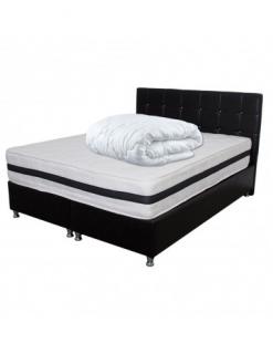 Set Saltea Memory Foam cu arcuri Azalee 180x200x25 plus pilota vara microfibra 200x220