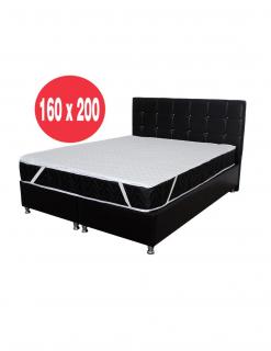 Set saltea superortopedica Lux Luna 160x200 plus Husa hipoalergenica