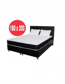 Set saltea superortopedica Lux Luna 180x200 plus 2 perne microfibra 50x70