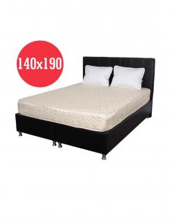 Set Saltea Superortopedica SOFIA 140x190x20  plus 2 perne microfibra 50x70