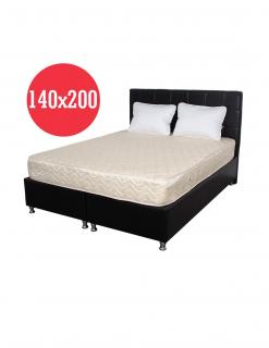 Set Saltea Superortopedica SOFIA 140x200x20  plus 2 perne microfibra 50x70