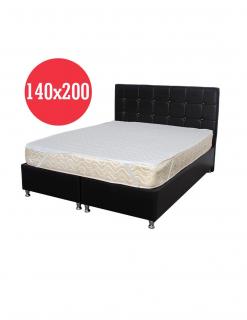 Set Saltea Superortopedica SOFIA 140x200x20  plus Husa hipoalergenica Minet