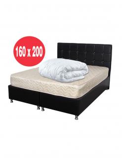 Set Saltea Superortopedica SOFIA 160x200x20 plus Pilota microfibra vara 180x200