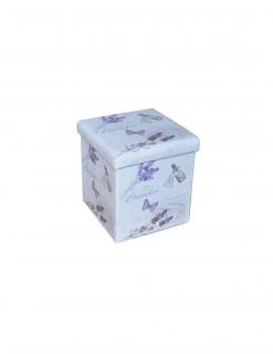 Taburet Design 38 x 38 Lavanda multicolor