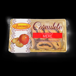 Cornulete cu umplutura de mere 80g