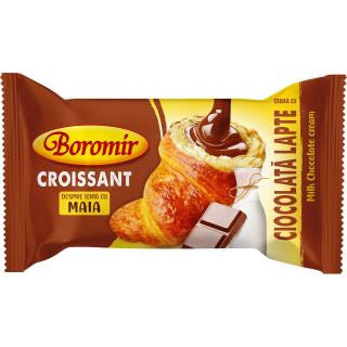 Croissant Boromir cu crema cu ciocolata si lapte 60g