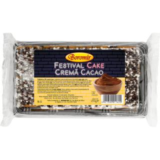 Prajiturele Festival Cake crema de cacao 250g