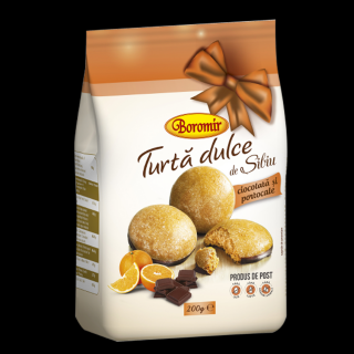 Turta dulce ciocolata si portocale 200g