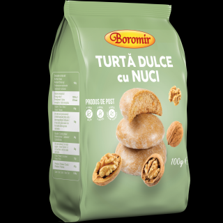Turta dulce cu nuci 100g