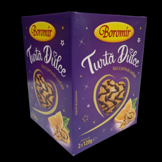 Turta dulce nuci si portocale 240g