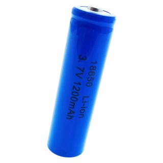 Acumulator 18650, Li-ion, 3.7V 1200mAh, albastru