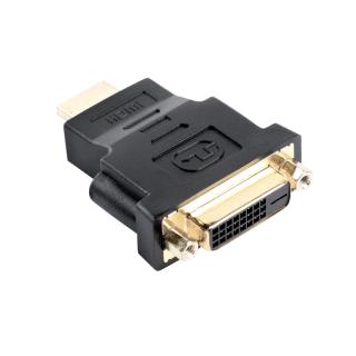Adaptor video Lanberg 40877, HDMI tata la DVI (24+5) Single Link mama, rezolutie Full HD 1080p
