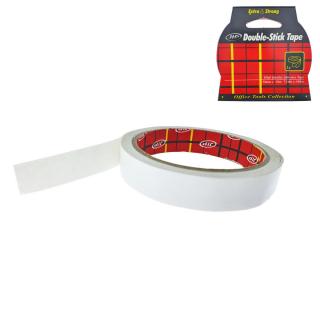 Banda Dubla Adeziva JIP 10603, 18mm x 10m, pentru lipiri rezistente si versatile, Alba