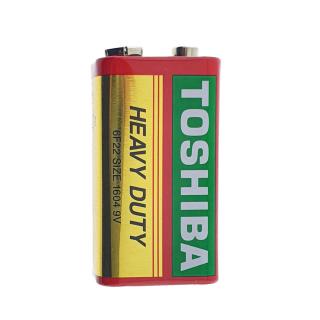 Baterie de 9V, Toshiba Heavy Duty, 6F22, ambalata in folie