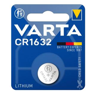 Baterie Litiu 3V CR1632, tip moneda, Varta 57623, in blister