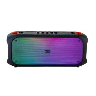Boxa portabila Platinet Boombox Light Fusion RGB, 60W RMS, TWS, bluetooth 5.3, USB, FM, Aux, telecomanda, baterie 6000 mAh, neagra