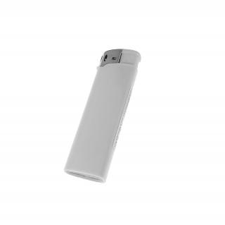 Bricheta clasica de buzunar, BRF00023 White, 83 x 27 x 13 mm, flacara reglabila, alba