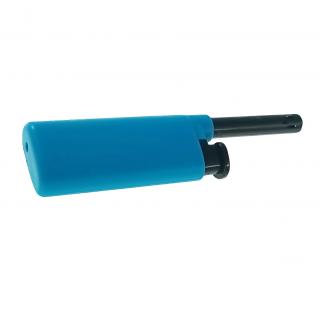 Bricheta cu gaz, BRC00026 Blue, reincarcabila, pentru aprins focul, albastra