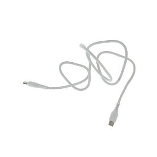 Cablu de date si alimentare premium, PD60W, conectori USB Tip C tata la USB Tip C tata, Jellico KDS-30, lungime 100 cm, Alb