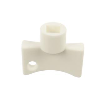 Cheie de aerisit calorifere, universala, cap tip fluture, din plastic, 21 x 18 x 10 mm