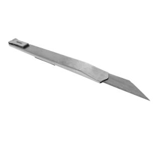 Cutter metalic cu lama otel SK5 de 9mm in unghi 30  , sistem siguranta automata, clips pentru prindere, model Clasic 92034, taiere precisa, sistem snap-off 7 sectiuni