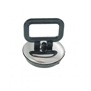 Dop de chiuveta cromat universal, pentru scurgeri cu diametru intre 42mm si 45mm, cu maner de prindere