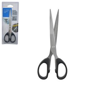 Foarfeca multifunctionala cu manere simetrice negre, model Classic 96009, lungime 18 cm, in blister